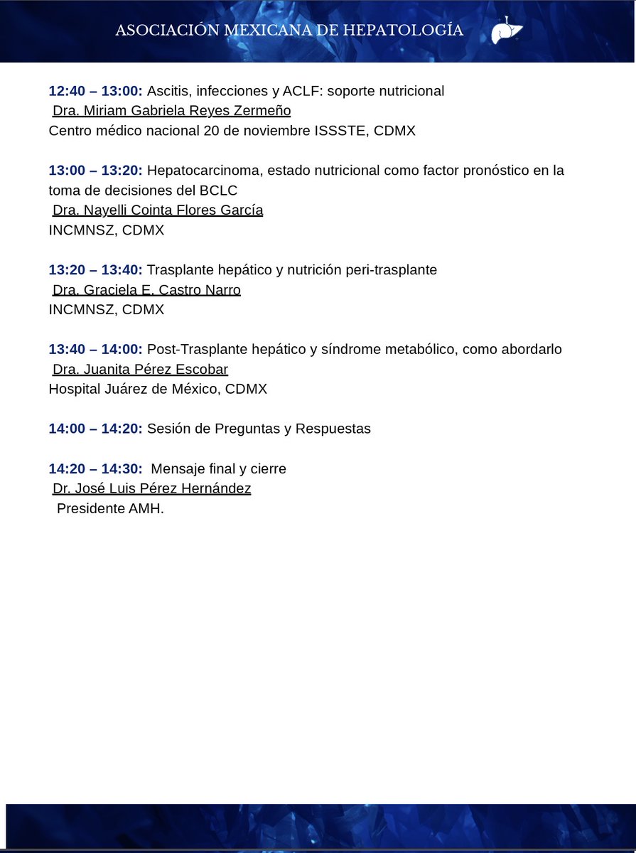 amhmx's tweet photo. 🌍✨ DÍA MUNDIAL DEL HÍGADO 2026 ✨🌍

La AMH te invita a ser parte de una jornada académica diseñada para transformar la manera en que entendemos y cuidamos la salud hepática.

📍 Hotel Geneve (Zona Rosa, CDMX)
📅 Viernes 24 de abril de 2026
🕖 7:30-14:30 hrs
🏨 Solo presencial https://t.co/AyIL6LSDKt