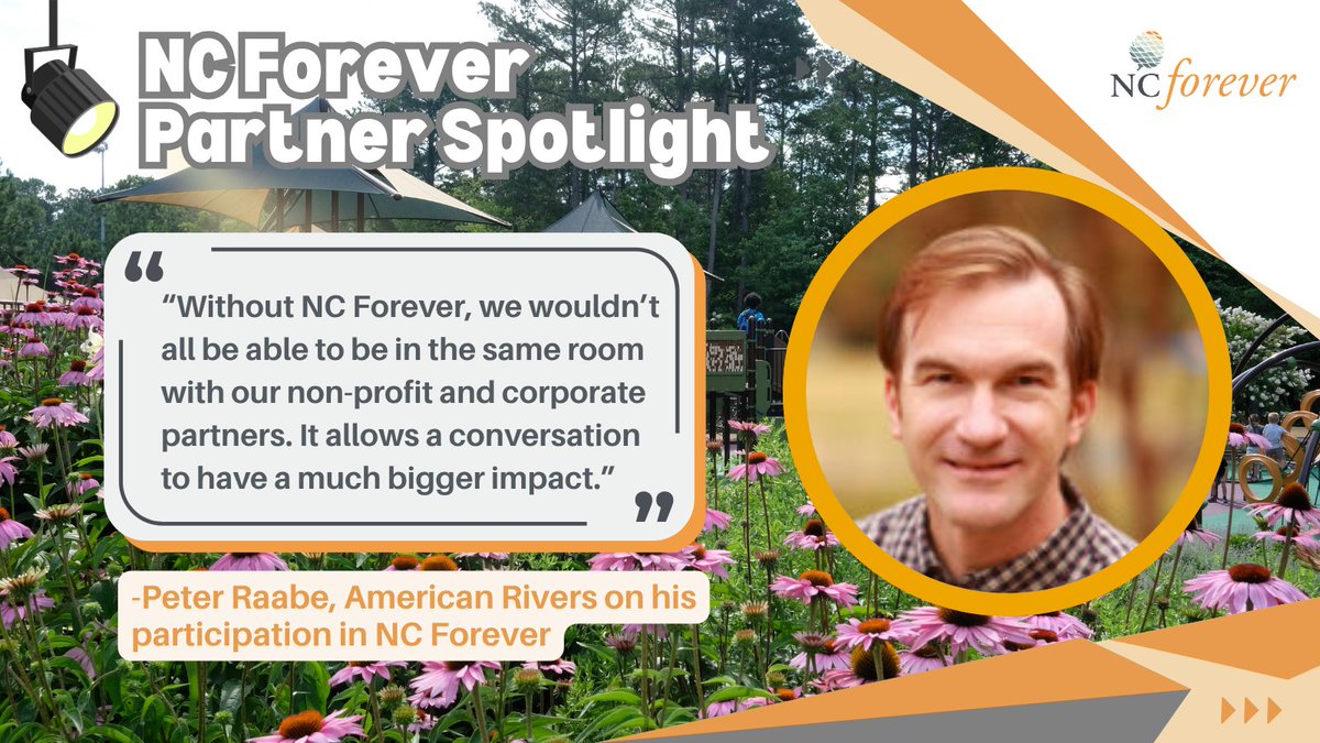 _NCForever's tweet photo. NC Forever co-chair Peter Raabe of @americanrivers on why NC Forever is important to conservation funding in North Carolina. https://t.co/LVg9VQ9LTI