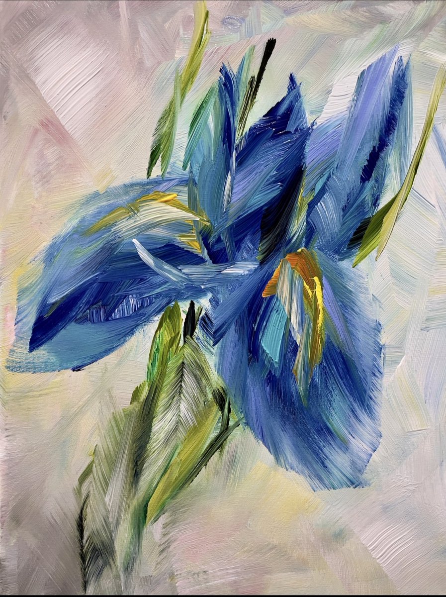My flower painting 
Acrylic and oil paintings on canvas 
Art Prints and snail mail from my studio 💌🎨