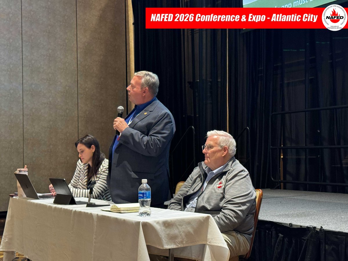 NAFEDorg's tweet photo. Open Code Panel Discussion 
What Keeps You Up At Night? 🤔
This is where the real conversations happen.
Moderator Jeff Terrey, with expert panelists:
👨‍🚒 Jacqueline Wilmot
👨‍🚒 Dwayne Garriss 
👨‍🚒 Dave Pelton 

Your questions answered live.

#NAFED #NAFED2026 #CodeDiscussion https://t.co/EIKGZx7Qo5