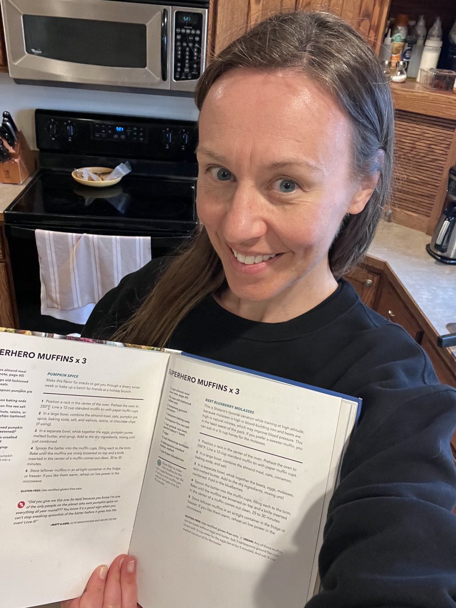 LindsayIRL's tweet image. I make this recipe so often, the cookbook just opens to this page by itself.

The lesson? Food you love + easy to make = eat on repeat. Don’t overcomplicate it.

#marathontraining #nutrition #cooking #foodprep #eatrrealfood #healthyeating #healthyhabits #goodfood