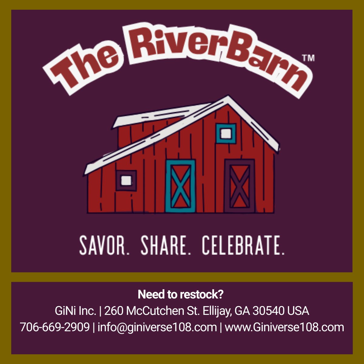 Giniverse108's tweet photo. Giniverse108 Pop-Up Shop™
A Hybrid Shopping Experience (offline + online)

StockMyShelves® (B2B)
Retail-ready displays. Curated products. Built to sell.

The RiverBarn™ (B2C)
Curated boxes &amp; everyday essentials -- made to discover and enjoy. https://t.co/CzZ6Iscd8f