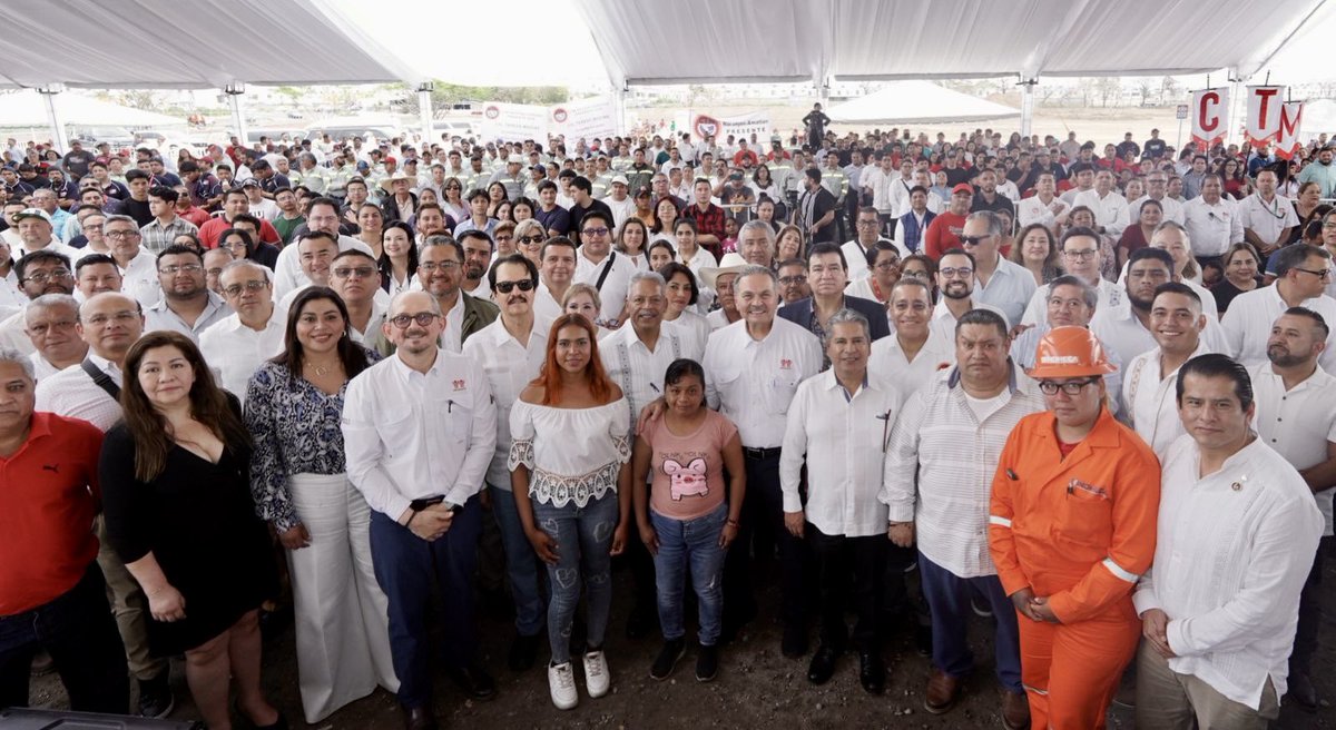 Desde la CTM seguiremos trabajando en unidad con el gobierno, los empresarios y la sociedad para construir un país con justicia social, dignidad y oportunidades para todas y todos