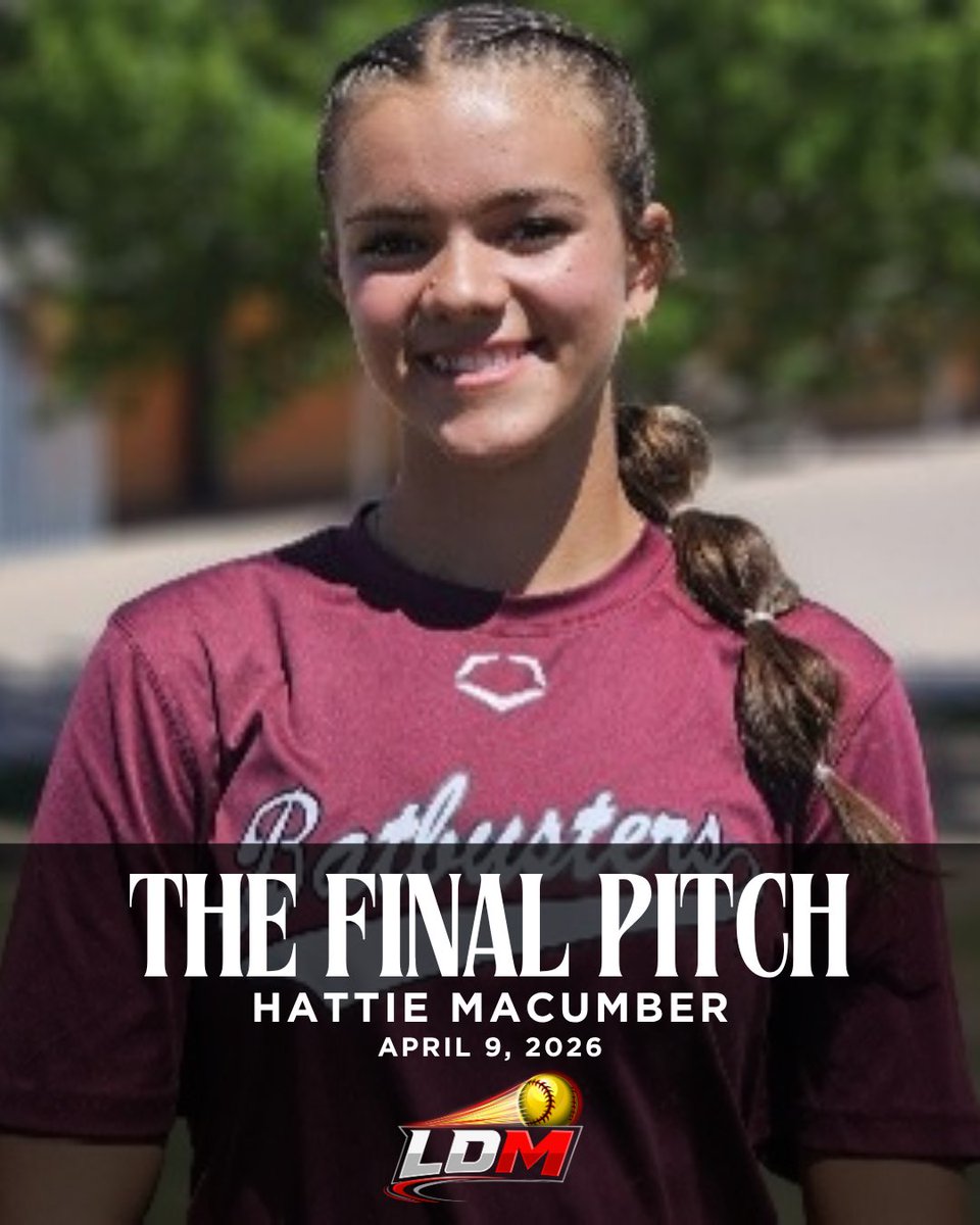 LineDsoftball's tweet image. Link below to today’s edition of The Final Pitch, featuring a spotlight on Hattie Macumber and more!🥎⬇️

🔗: linedrivemedia.com/news/club-news…

#LineDriveMedia #softball #TheFinalPitch #softballnews #softballcommits @jordybahl
