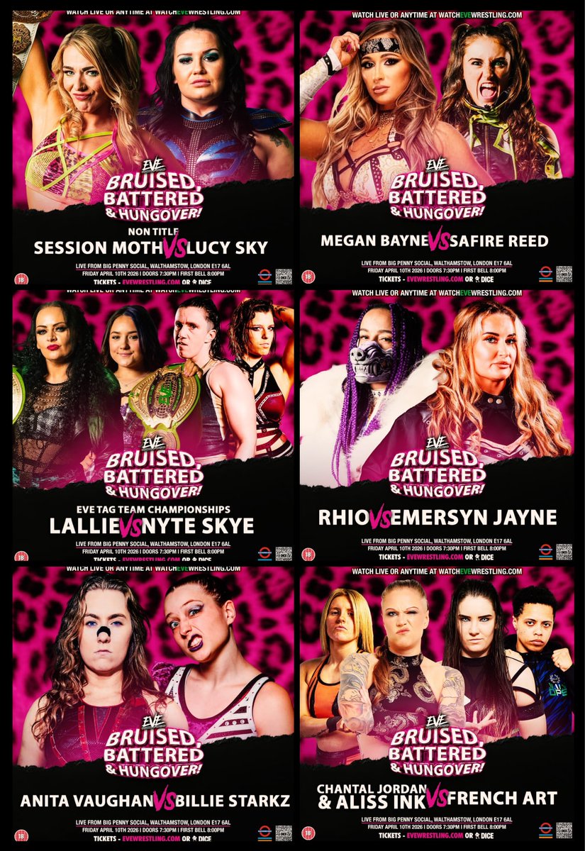 EVE - Riot Grrrls of Wrestling tweet media