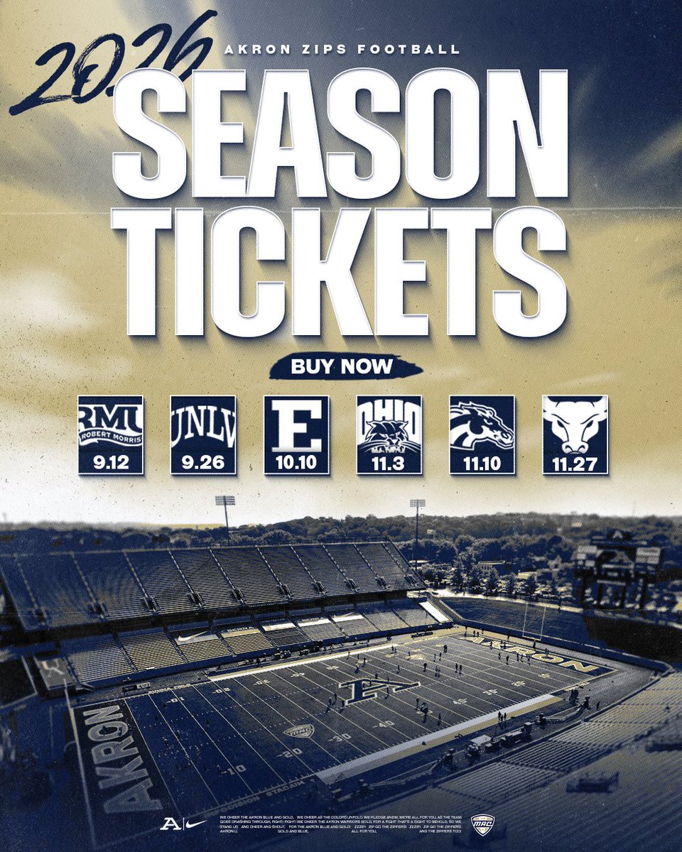 Akron Football tweet media