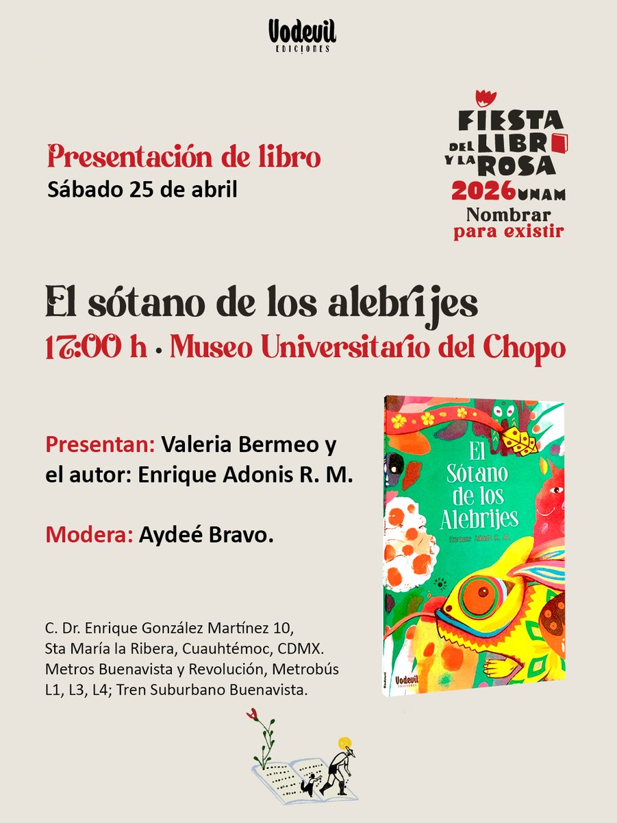 Vodevil Ediciones tweet media