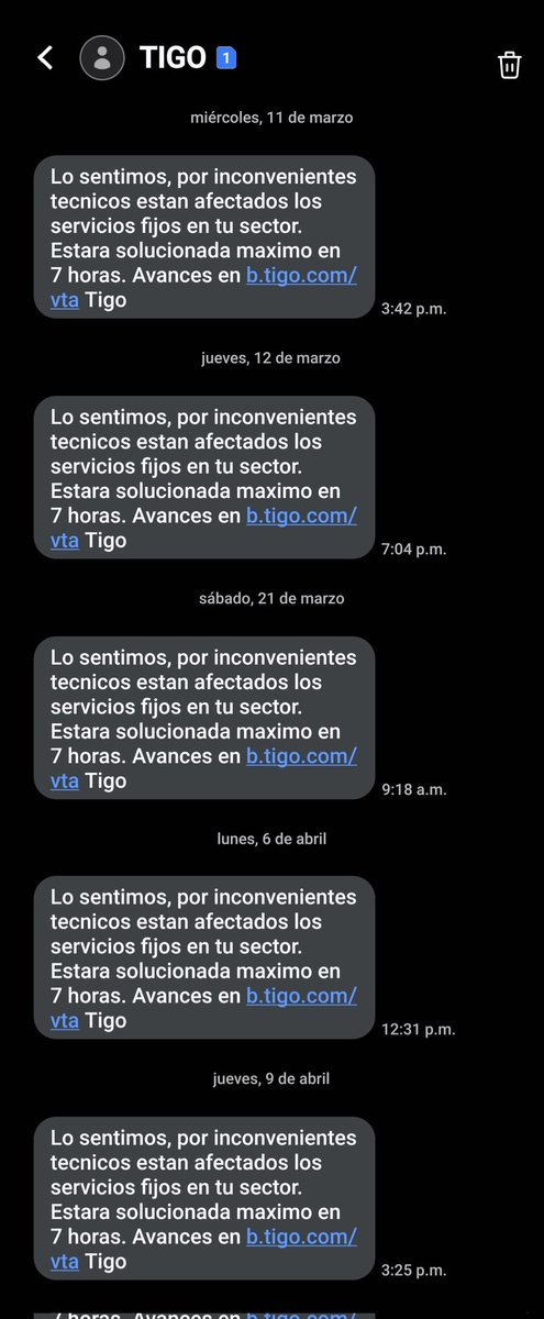 OptimusRueda's tweet photo. Hola @Tigo_Colombia . Mucha disculpa y el único ajuste en la factura es el incremento que hicieron al mes siguiente de darme una "oferta". Todo mal con ustedes. @sicsuper https://t.co/Ne7FcMfIz6