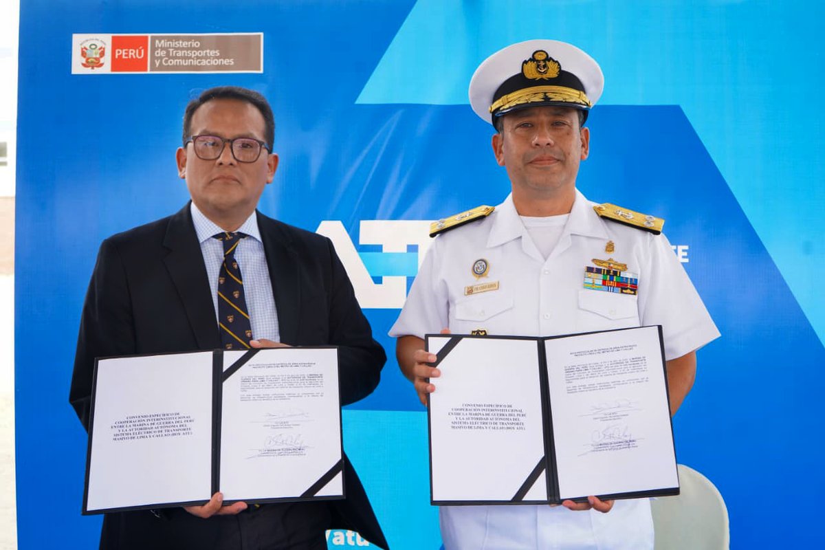 ATU_GobPeru's tweet image. 🚍Nuevo espacio para mejorar el transporte público. 

La #ATU recibe 4.42  hectáreas en el Callao para ampliar operaciones y reforzar la fiscalización en una zona clave.

Más capacidad y mejor servicio para los usuarios.