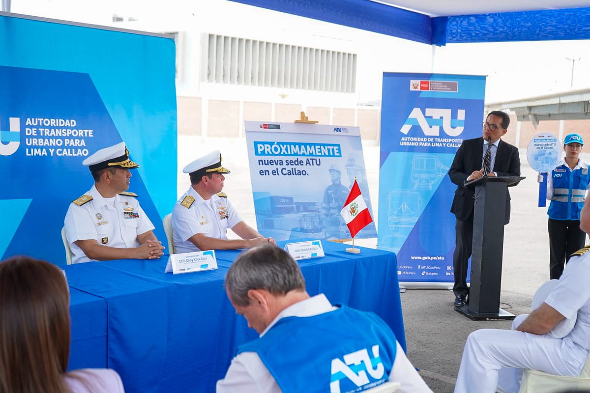 ATU_GobPeru's tweet image. 🚍Nuevo espacio para mejorar el transporte público. 

La #ATU recibe 4.42  hectáreas en el Callao para ampliar operaciones y reforzar la fiscalización en una zona clave.

Más capacidad y mejor servicio para los usuarios.