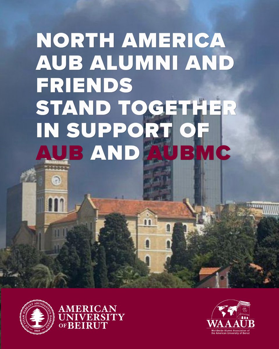 Alumni Relations Office at AUB tweet media