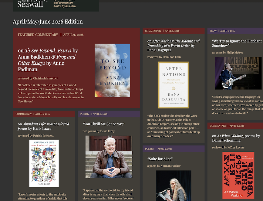 ronslate's tweet photo. The April qtrly edition of @On_The_Seawall awaits your arrival. https://t.co/tzPKbvHeNk