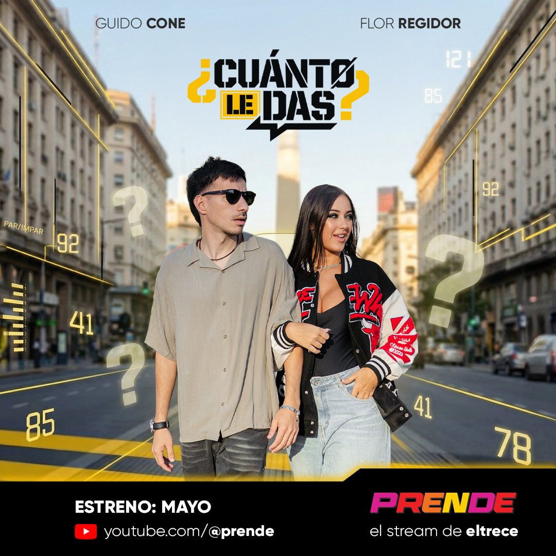 somosprende's tweet photo. PERO QUE DUUPLAAA🎉

LLega ¿CUÁNTO LE DAS? el programa de juegos en la calle junto a @Guidocone y @florregidor 

👉🏼 Los viernes on demand por el canal de Youtube de PRENDE https://t.co/FrrXZpuHZw https://t.co/0n2wyBeNw7