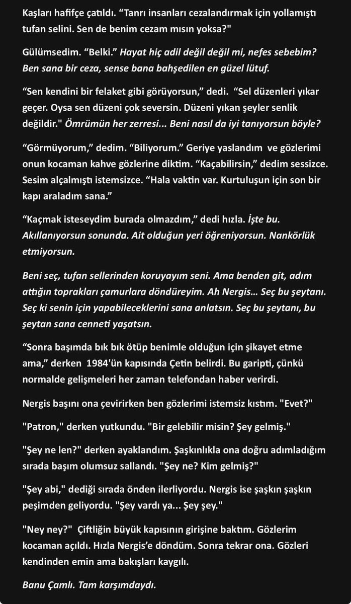 BirNergisTufani's tweet photo. BANU GELDİĞİN YERE GERİ DÖN KIŞ KIŞŞ #birnergistufanı #bnt #martıyayınları #wattpad #kitappad #darkromance #kitap https://t.co/Ed5nagfyQn
