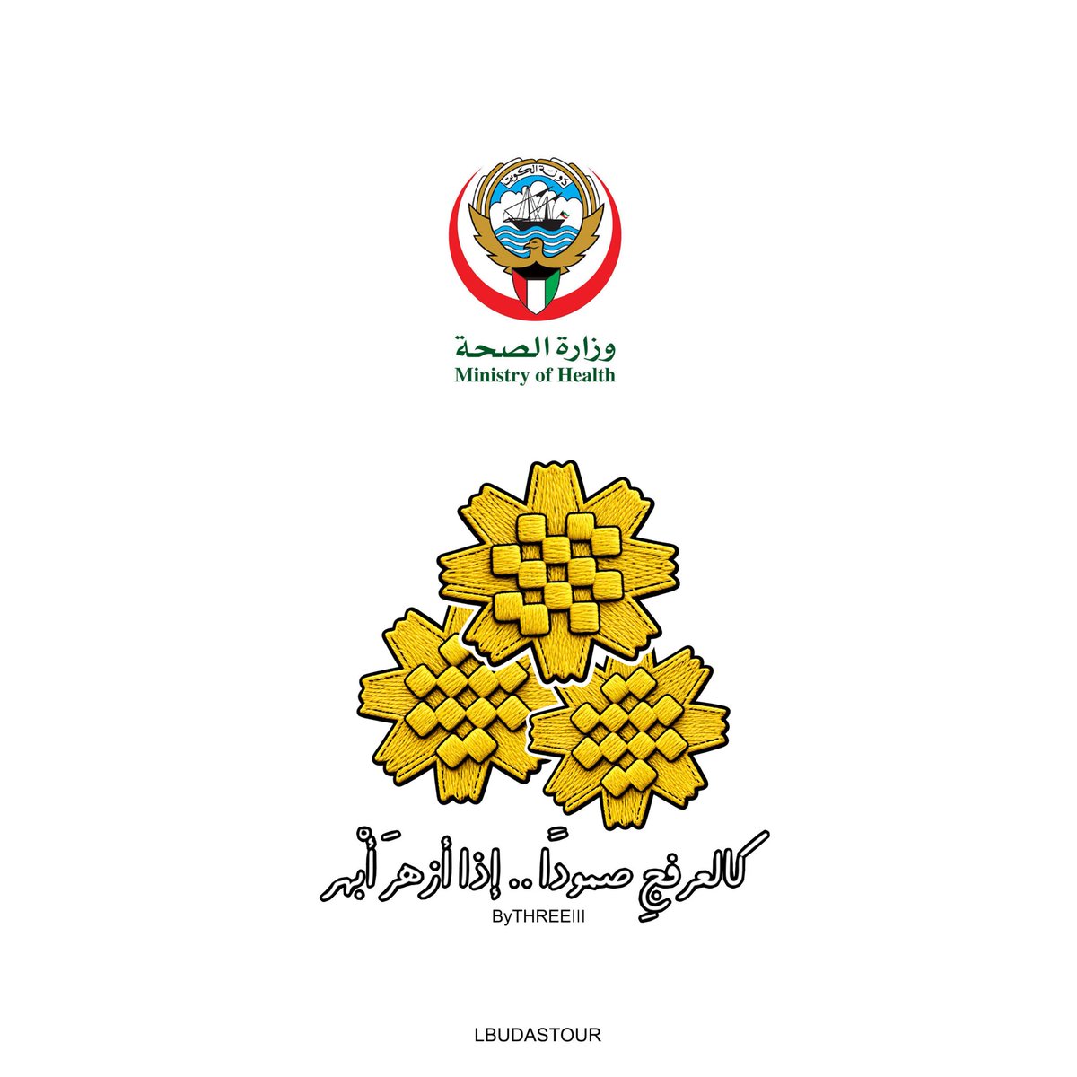 LBudastour's tweet photo. تصميمي و أقل شي أقدر أسويه ، تقديراً و امتناناً للعاملين في الصفوف الأمامية 🌼
#الكويت_خط_أحمر https://t.co/3hwyFta2X1