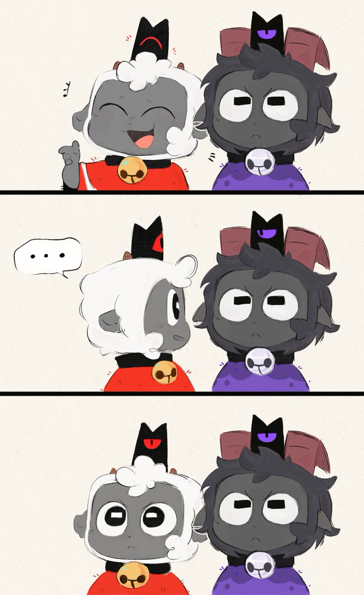 Sibling behavior 
#cultofthelamb #cultofthelambfanart #COTL
