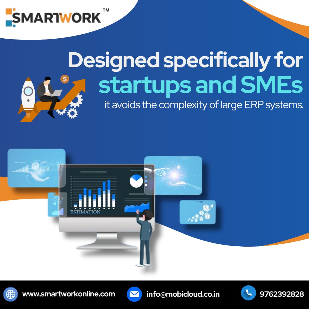 infosmartwork's tweet image. Designed specifically for startups and SMEs it avoids the complexity of large ERP systems.
smartworkonline.com | info@mobicloud.co.in
9762392828
.
.
.
#Smartwork #BusinessManagement #SMEs #DigitalTransformation #UnifiedPlatform #HRMS #CRMSoftware