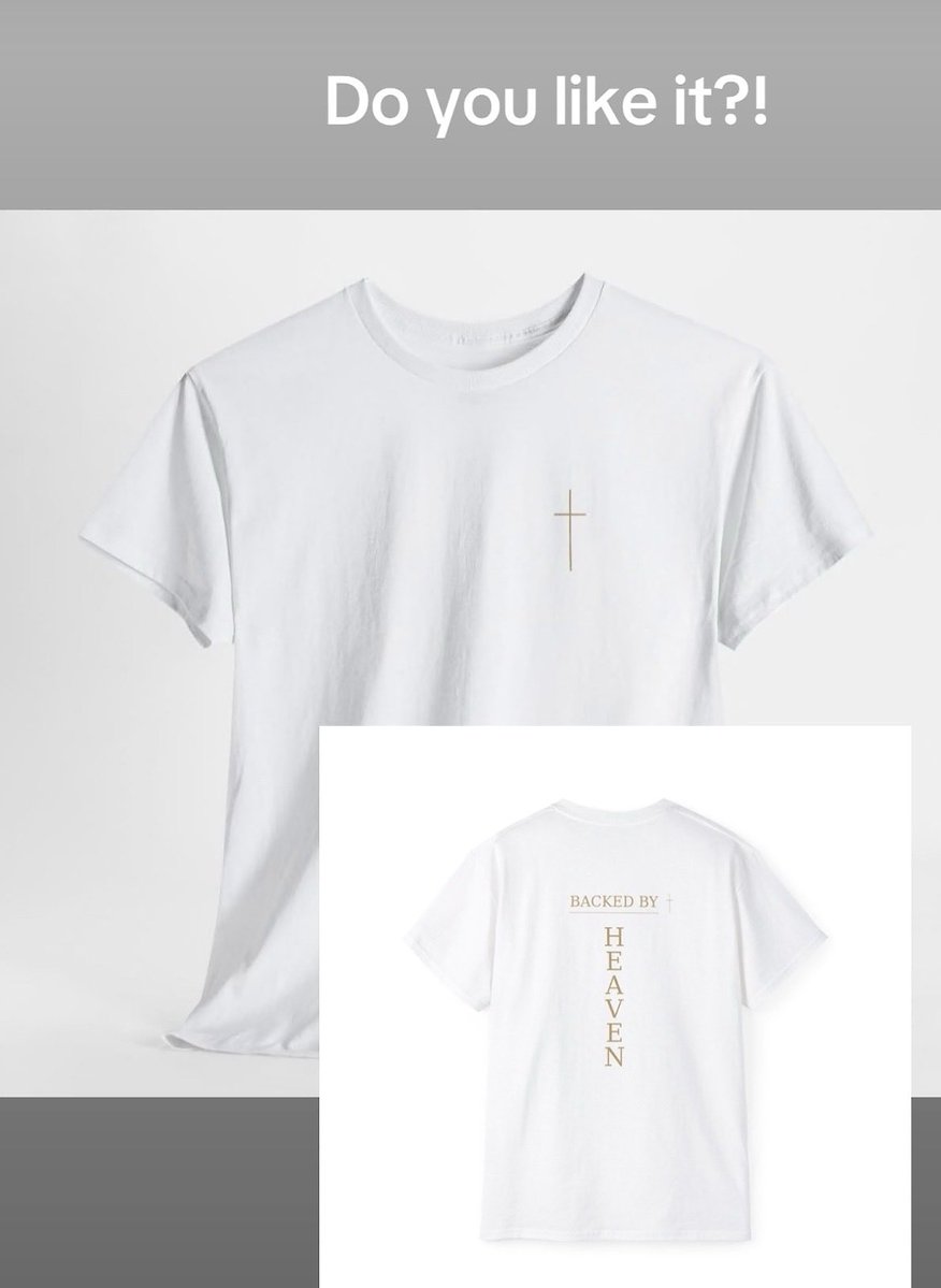 staircasefaith's tweet image. “Backed by Heaven”

Designed to inspire quiet confidence and unshakable identity.
Working on the designs now ✨ Absolutely Love Them!! ❤️

#BackedByHeaven #FaithBasedFashion #ChristianStreetwear #WearYourFaith #PurposeDriven #WomenInBusiness #StartupJourney
