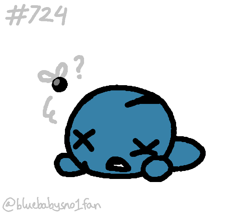 bluebabysno1fan's tweet image. daily blue baby #724
#tboi #mspaint