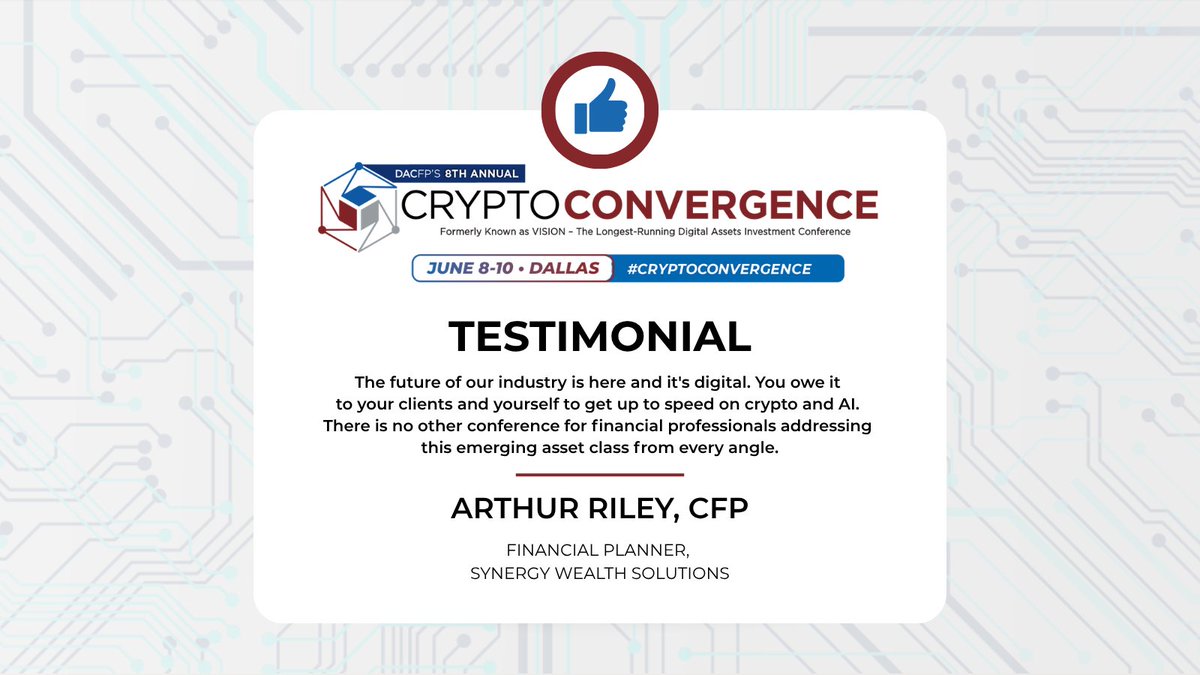 Digital Assets Council of Financial Professionals tweet media