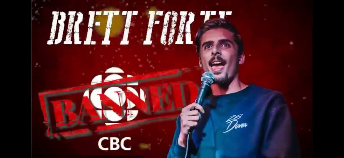 Brett_Forte's tweet photo. The joke that got my special removed from CBC: https://t.co/2DVOZ8mrcu https://t.co/2LK2ZNHNZS
