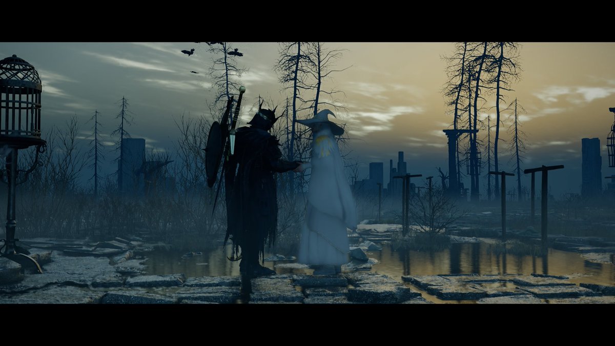 Der Krähe wurden gerade die Federn gerupft.
Crimson Desert.