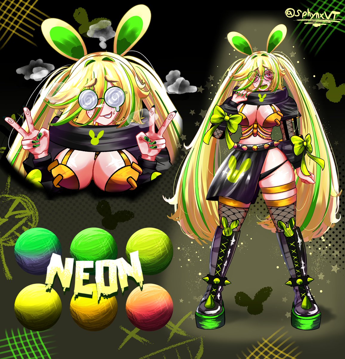Neon Teruyama 🔞 🐇⚡ tweet media