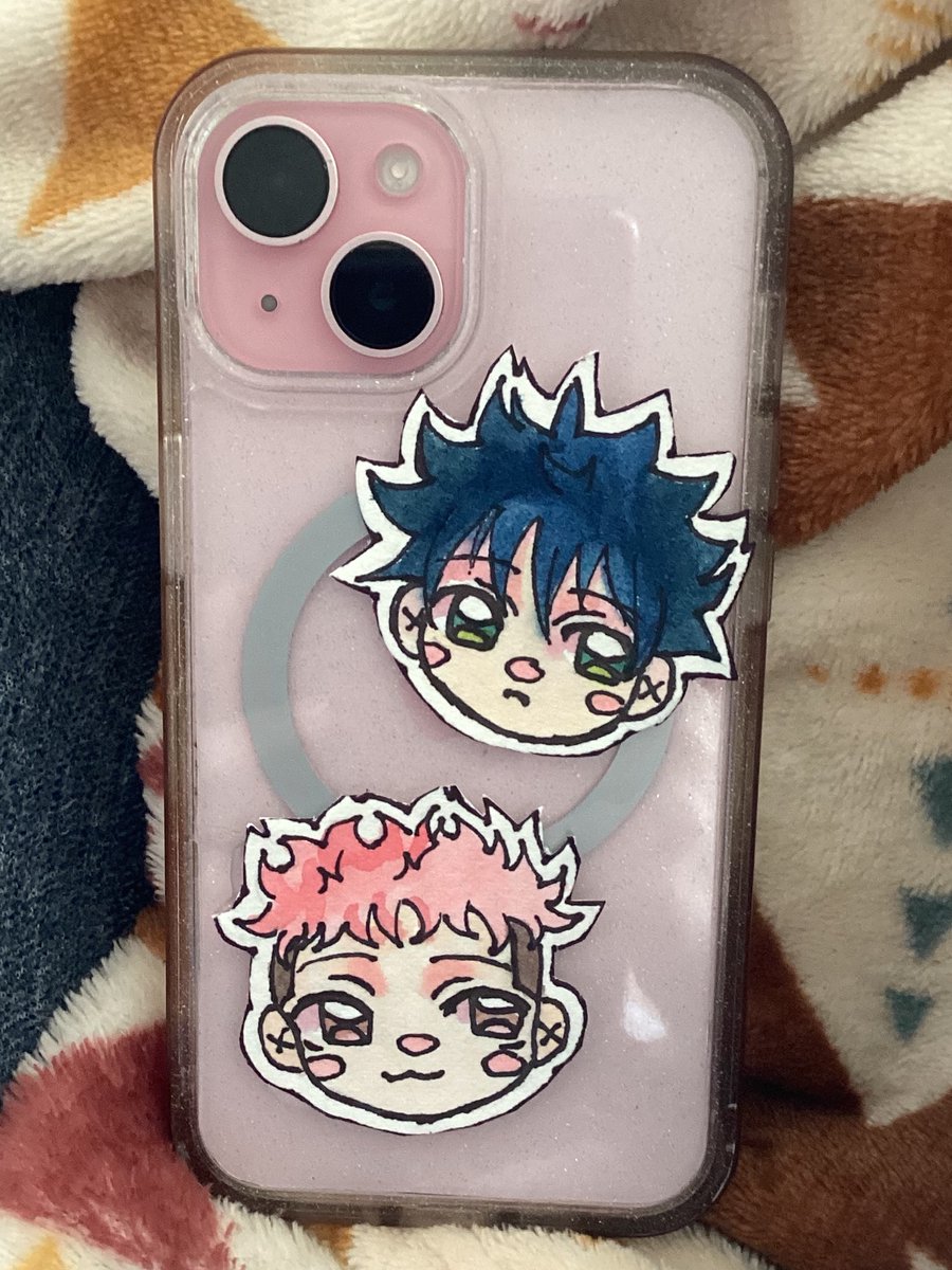 kenmaussy_'s tweet photo. Itafushi on my phone case 

#megumifushiguro #yujiitadori https://t.co/WMHaMvOFdN