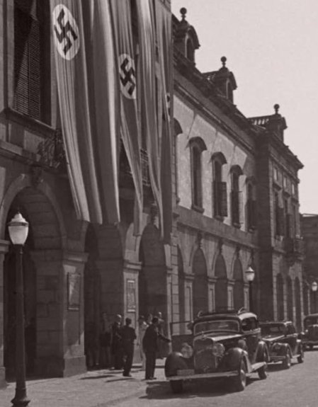 CADCI's tweet image. "La bandera de l'unitat🇪🇦✋🏻" el PSC reclama als seus aliats JUNTs i ERC que el Parlament recuperi l'estanquera #neofranquisme #nazis #nopassareu 
elnacional.cat/ca/politica/ps…