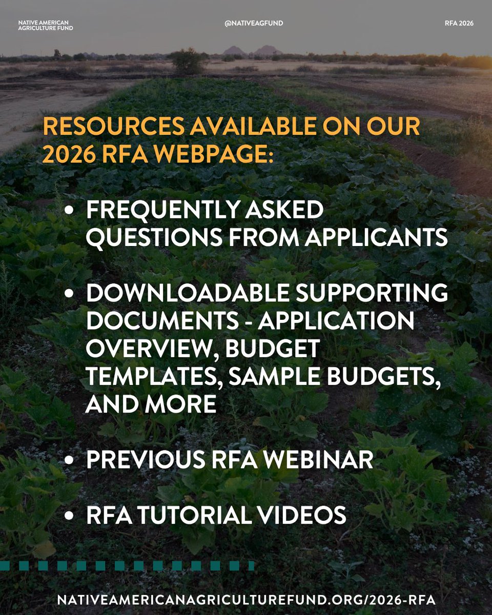 Native American Agriculture Fund tweet media