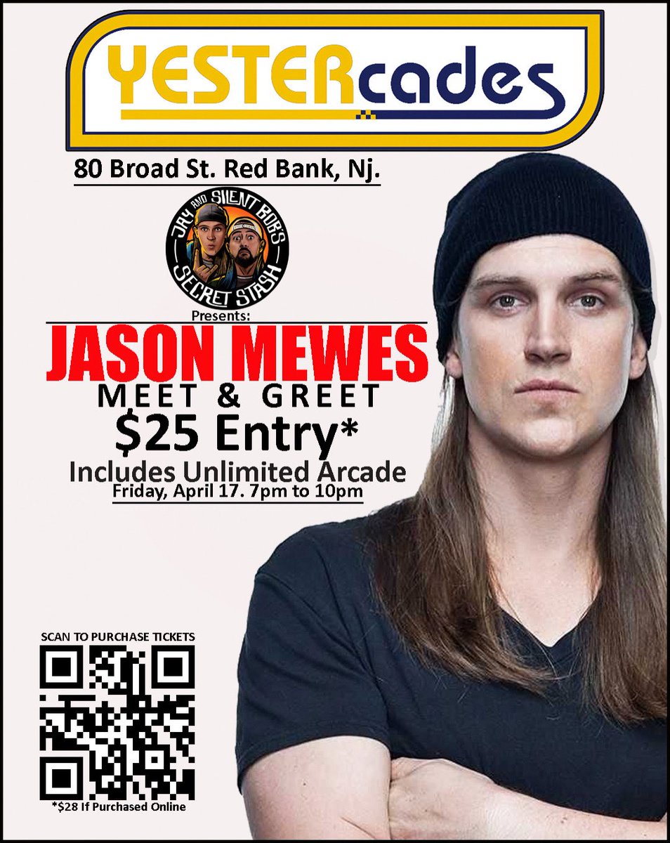 YESTERcades's tweet photo. Next friday, extremely limited tickets! https://t.co/W0Z5yfIiAk