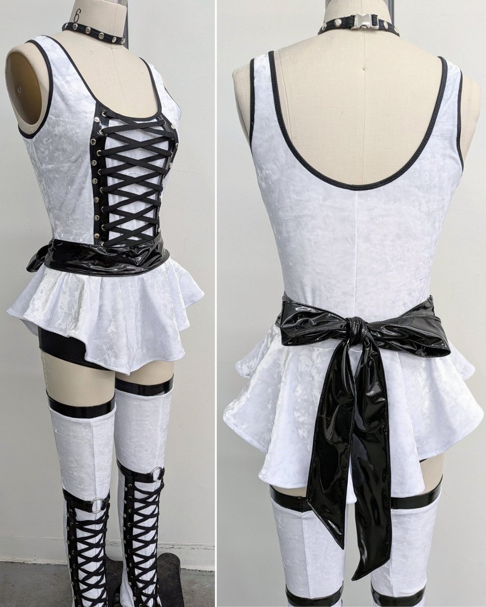 nogimmickgear's tweet image. A little something different for @TatumPaxley !! Loved seeing her in this at Stand and Deliver!
🤍🖤🤍
#nxt @wwenxt  @wwe #wwe #tatumpaxley #prowrestlinggear #customwrestlinggear