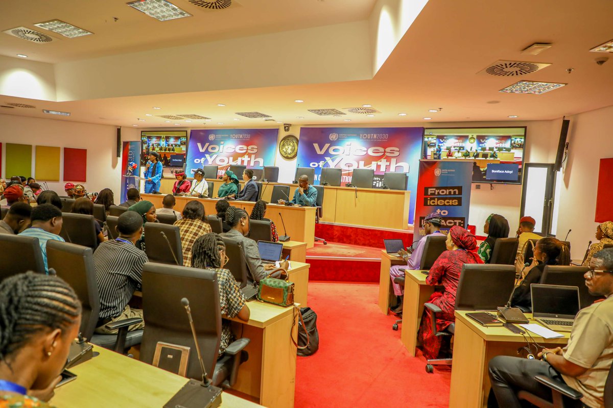 UN Youth Office tweet media