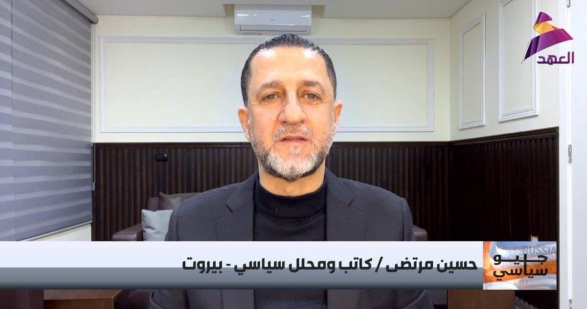 الاعلامي حسين مرتضى tweet media