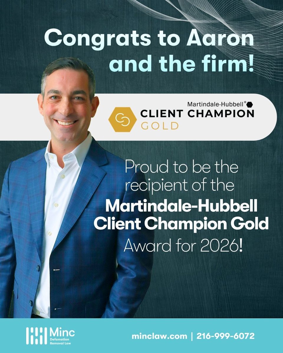 RepLawyer's tweet photo. What an honor to have been selected for this award in 2026! Thanks to everyone at the firm who continues to uphold our high standards for serving our clients. https://t.co/I7QQQkKSrf