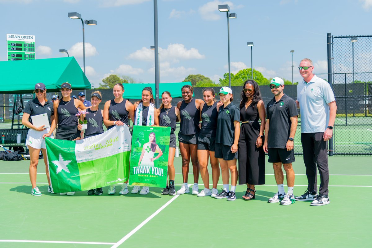 UNT Women’s Tennis tweet media