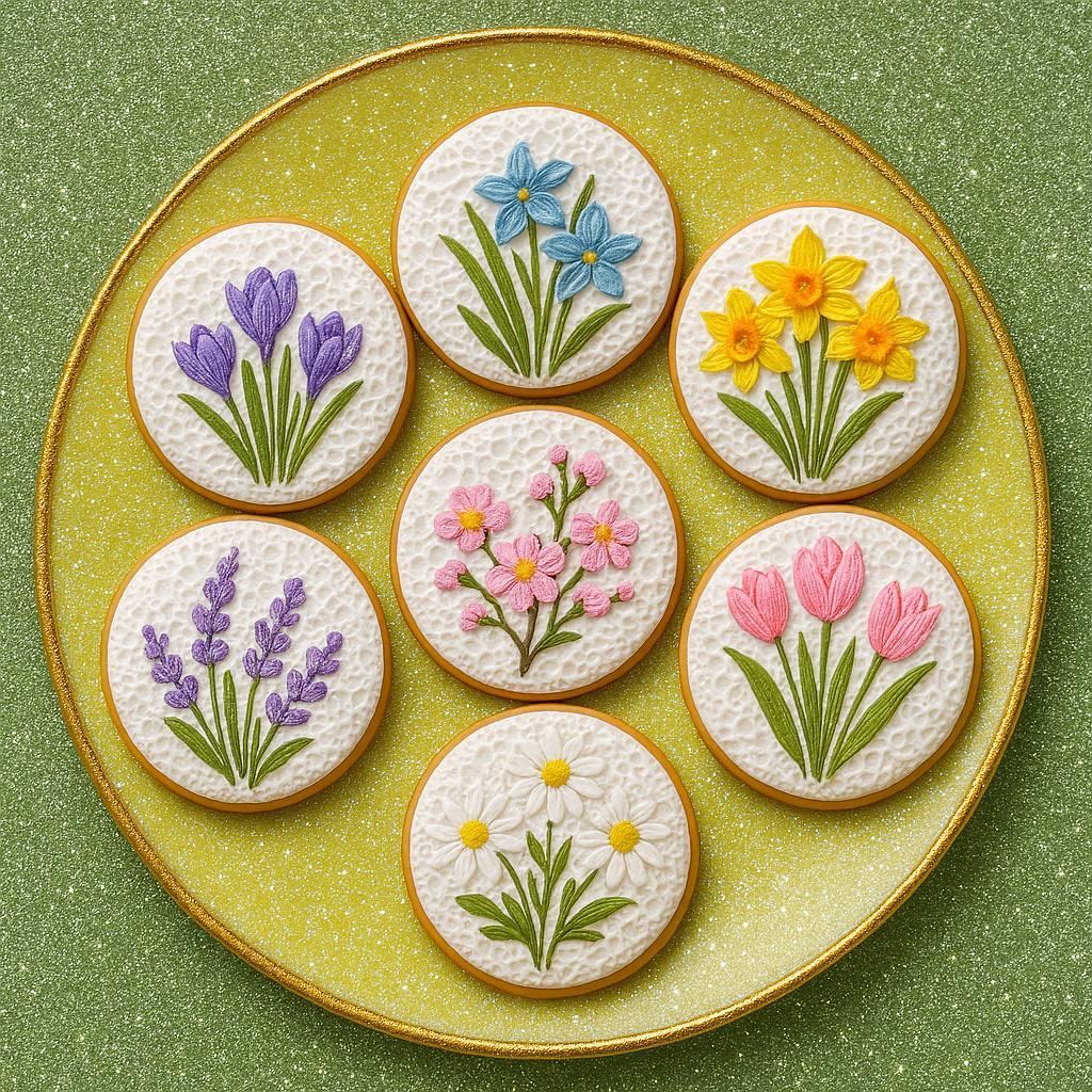 cosmos202509's tweet photo. 春の花々のアイシングクッキー🌷
💐#AIflower🍭#sugarcookie
🍬#AIsugar🍪#AIcookie🌸#spring https://t.co/S2FBqif5hP