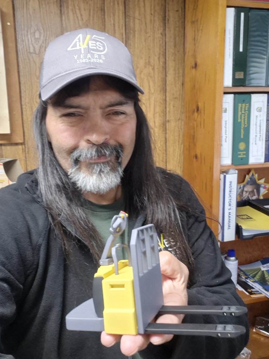 IVESTRAINING's tweet photo. Shoutout to our February contest winner, Randall Garewal! 🎉 Showing off his Powered Pallet Truck model (and IVES 45-year gear) — even putting it to work in the classroom 👏

Enter this month’s contest for your chance to win 👀 https://t.co/jUW0TFR4TK