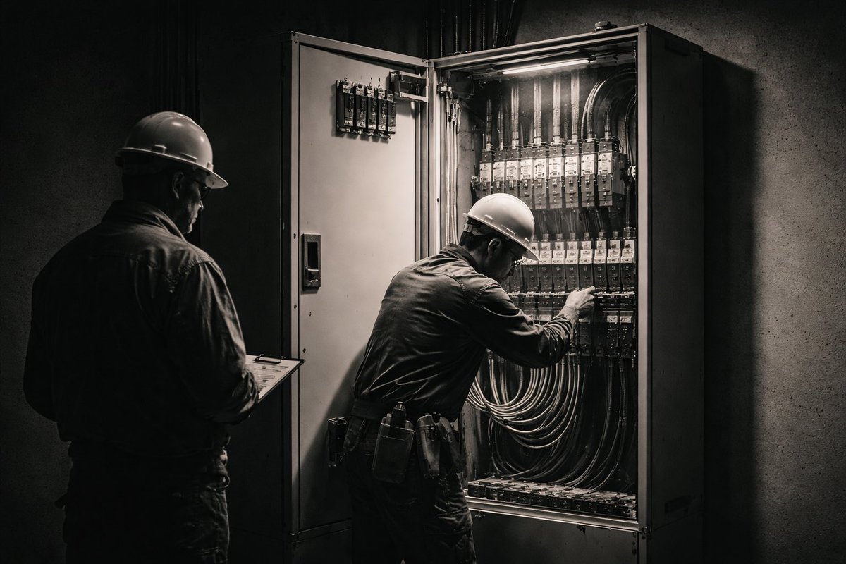 AmCompute's tweet photo. 45% - 70% of data center construction budgets go toward electrical services, allowing electricians to cash in on the AI boom. 

The International Brotherhood of Electrical Workers announced in May 2025 that some of its locals need four times their current membership to meet the demands of individual data center projects.