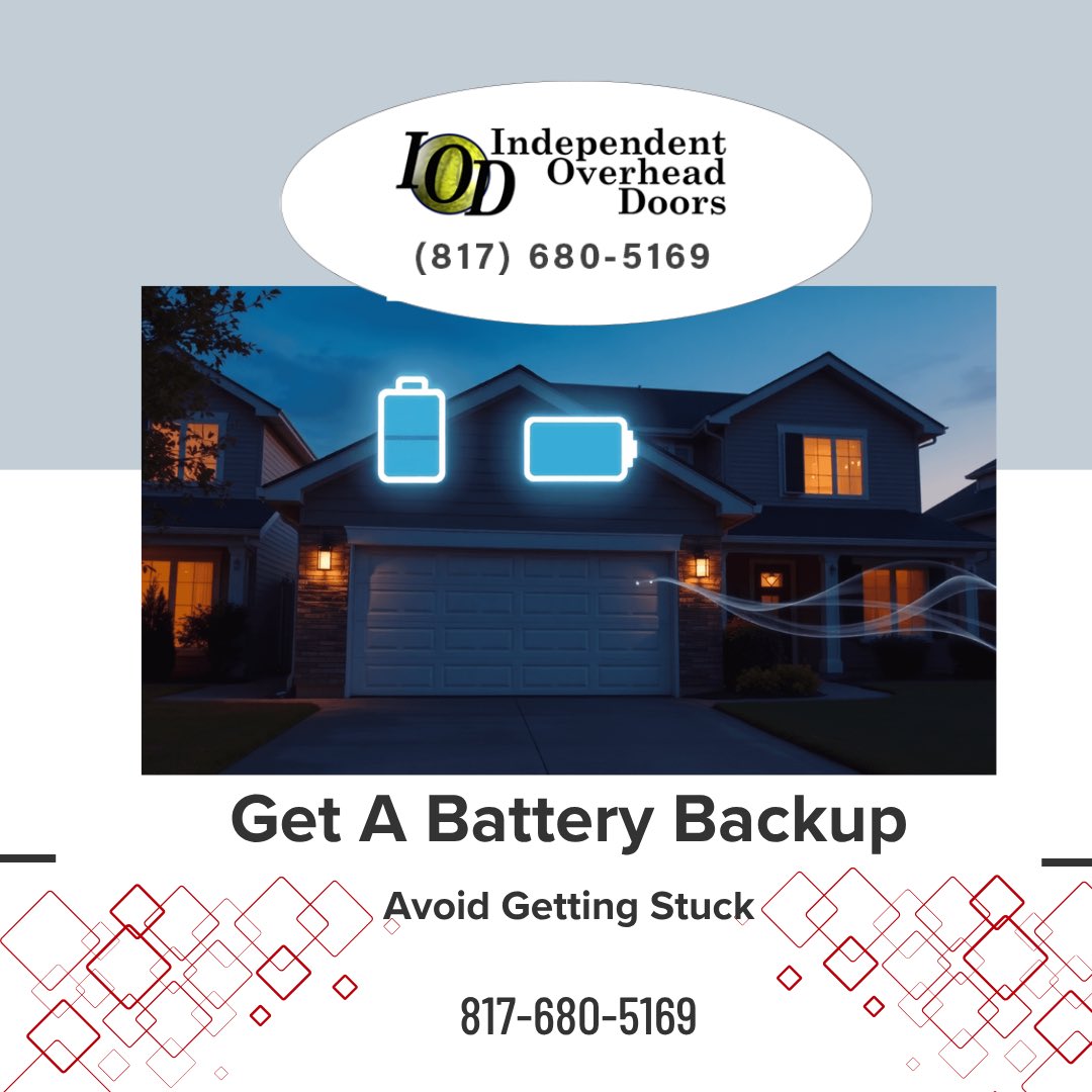 iodoorsdh's tweet photo. Power outage?

A garage door battery backup can keep your opener working through short-term outages, helping you get in, get out, and stay safe. 

Visit the blog on https://t.co/22hskEKJsF to learn more. https://t.co/4yn9zm3iYk