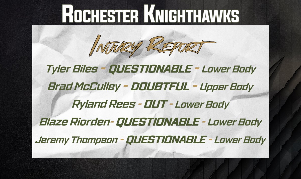 Knighthawks PR tweet media