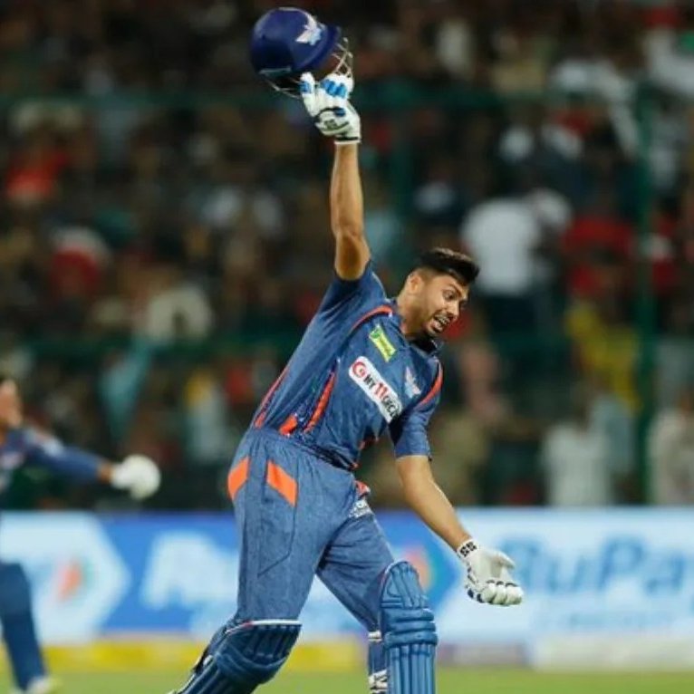 RahulRajput5107's tweet photo. Remember the name avesh khan -The finisher 
#KKRvsLSG https://t.co/5HZ826iQLT