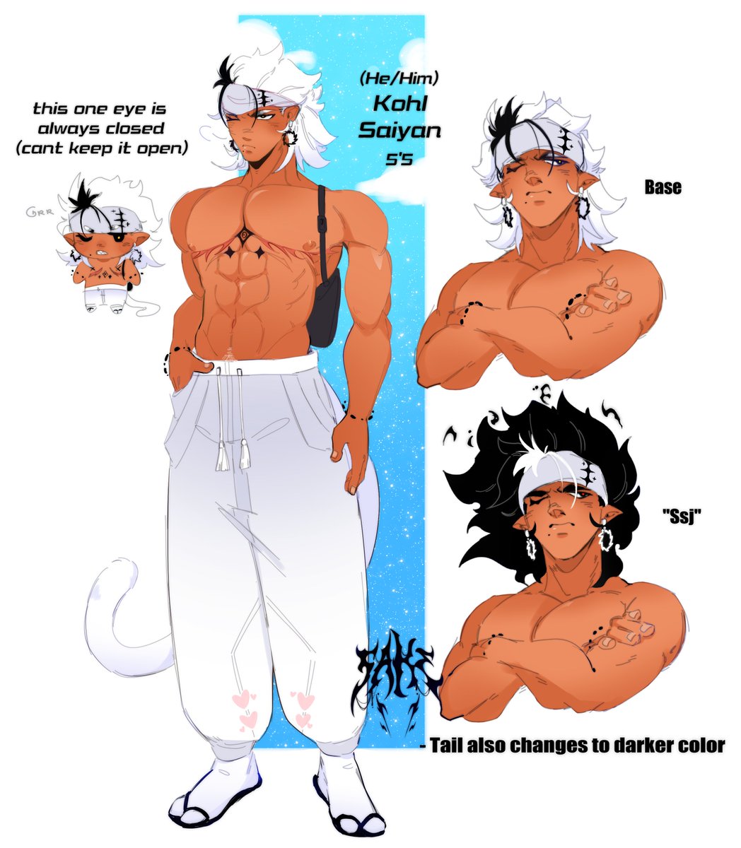 Sak3_xml's tweet photo. Another saiyan oc to add in my list yayyy https://t.co/GdzAQyschc