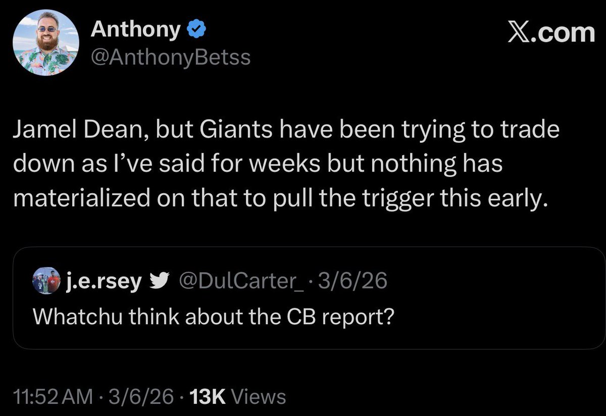 Anthony tweet media
