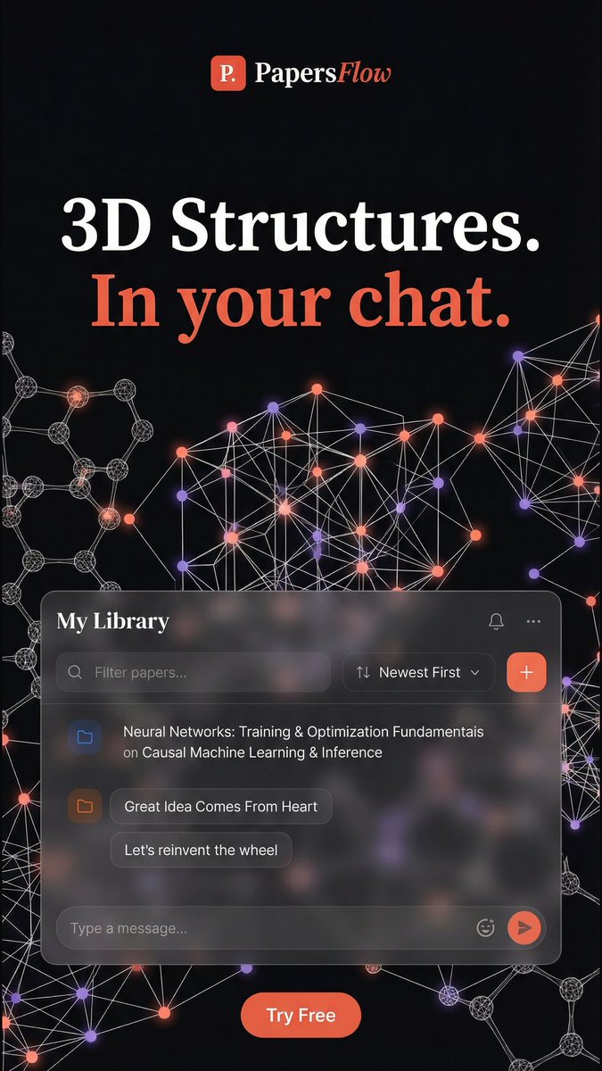 papersflow's tweet photo. Stop guessing. Start grounding. 

PapersFlow's Doxa assistant doesn't just "chat", it verifies. Search across 474M+ academic papers, extract insights, and get answers that are automatically linked to their sources.
📷 474M+ Papers Indexed
📷 Chain of Verification (CoVE)
📷 Integration with Zotero & Notion

Upgrade your research stack: https://t.co/rNdlXAy0yj