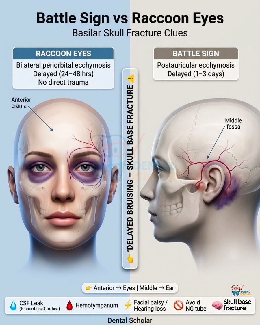 Raccoon Sign Trauma