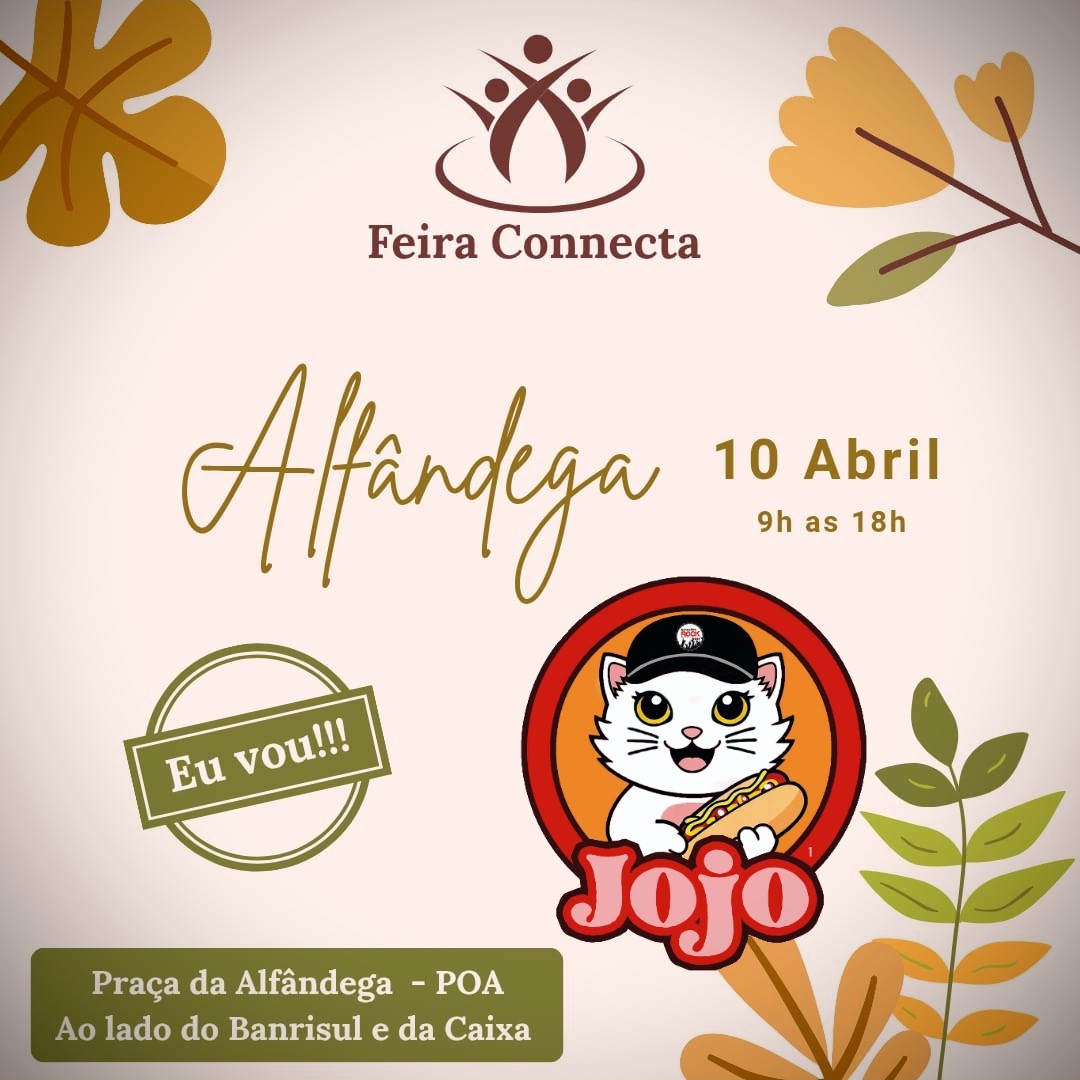 Botechno's tweet image. 🎉 Vem curtir a sexta-feira com a Jojo: Praça da Alfândega, Centro Histórico na @feiraconnecta ao ladinho do Banrisul das 10h as 18h.
Hot-dogs anos 90, cafezinho passado com pão na chapa, cervejinha artesanal e muito mais!

#portoalegre #feiraseeventos #foodtruck #food #lifestyle