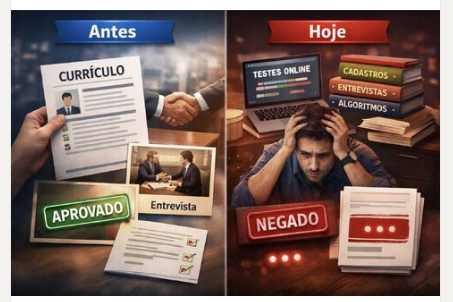 Por isso q muita gente tá arriscando no mundo digital, é melhor até vende bala nos ônibus do q participar d processos longos, s/ sentido e a vaga é fantasma, só querem estressar/iludir e coletar dados das pessoas!