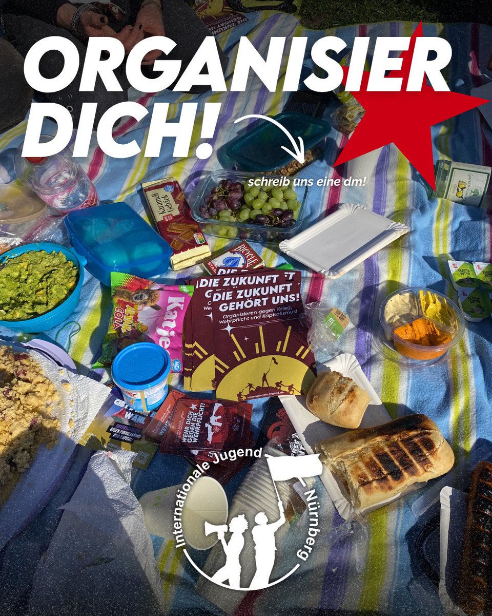 Interjugend's tweet photo. Grillen &amp; Picknick zum 1. Mai in #Nürnberg.

Mit guten Wetter und leckerem Essen wurde sich auf den diesjährigen #1Mai eingestimmt!

Die Zukunft gehört uns! https://t.co/uGEpW6T13P