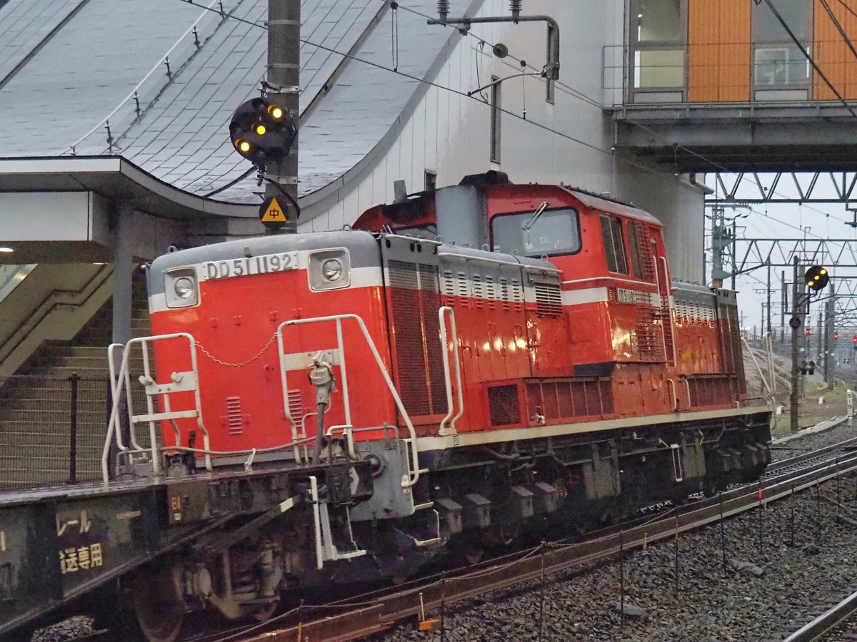 26/04/10 王寺工臨返空 工8692レ DD51-1192+チキ10B 出勤前にサクッと